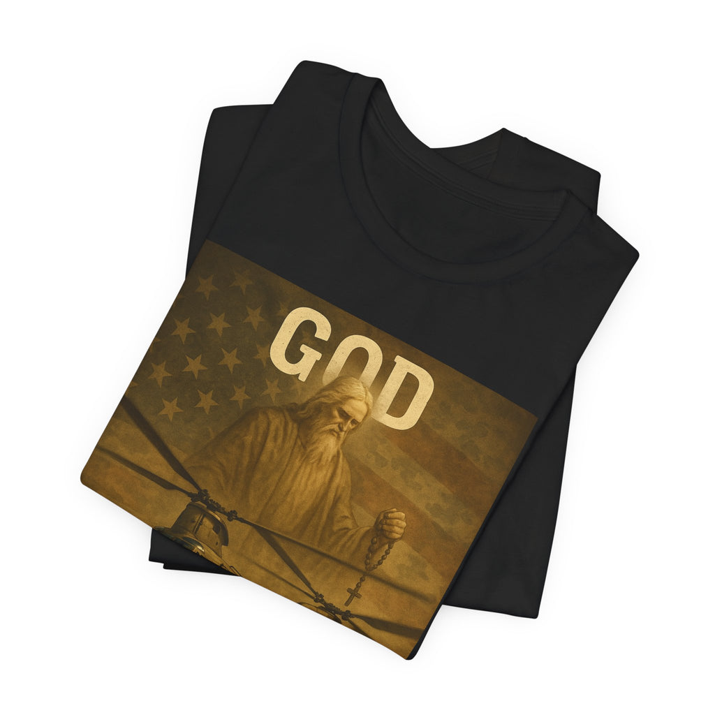 God Protect Military Helicopter T‑Shirt