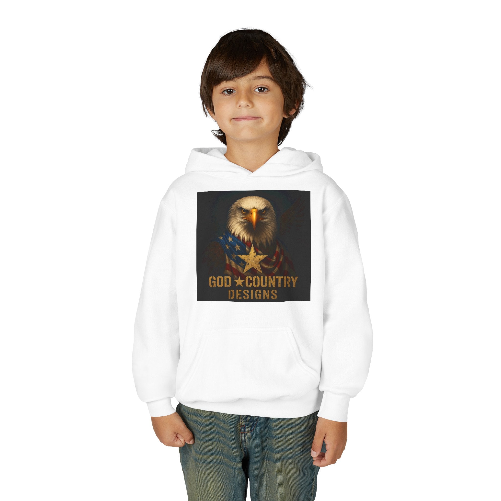 Youth Heavy Blend Hooded Sweatshirt