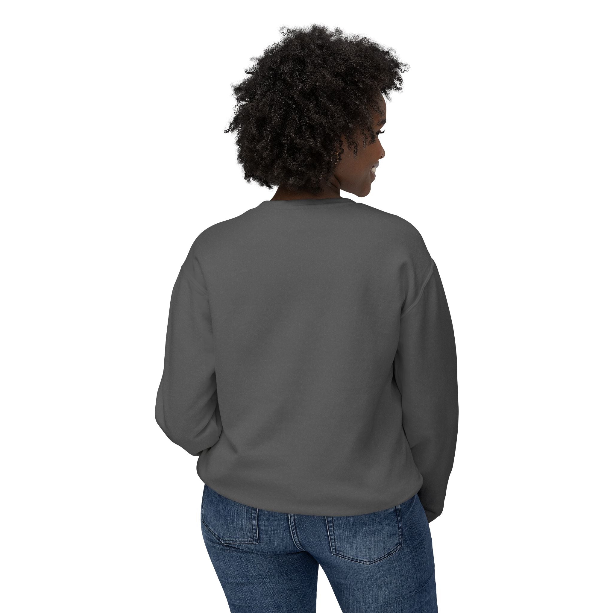 Patriotic Eagle Crewneck Sweatshirt — American Flag Bald Eagle Design