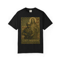 T-Shirt — "God's Warrior" Christian Military Graphic Tee