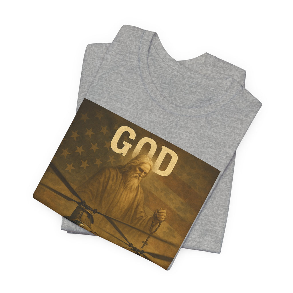 God Protect Military Helicopter T‑Shirt