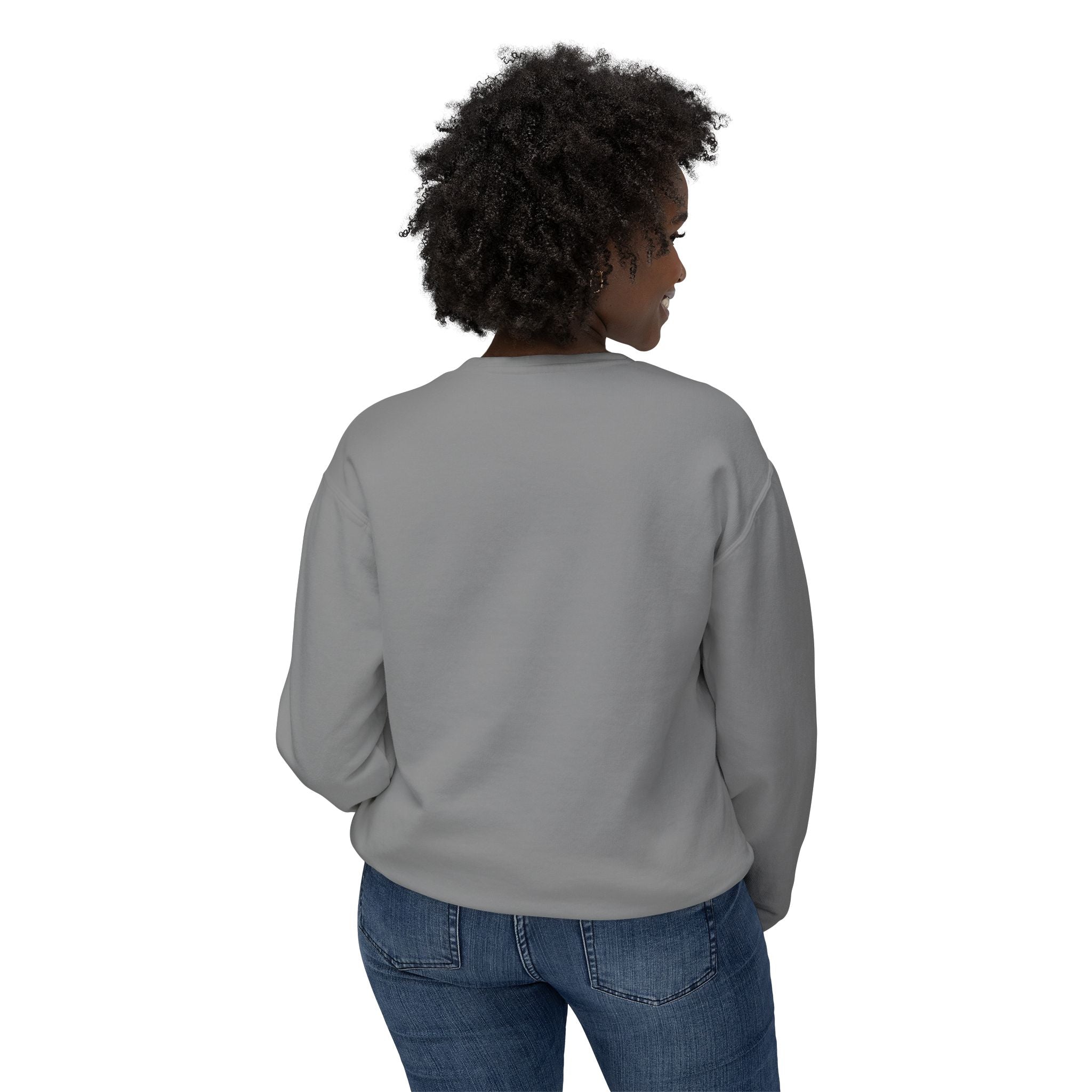 Patriotic Eagle Crewneck Sweatshirt — American Flag Bald Eagle Design