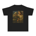 Youth Tee — Jesus Blessing Soldier | Christian Patriot Kids T-Shirt