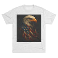 Patriotic Bald Eagle Tee — American Flag Graphic T-Shirt for Veterans & Fourth of July